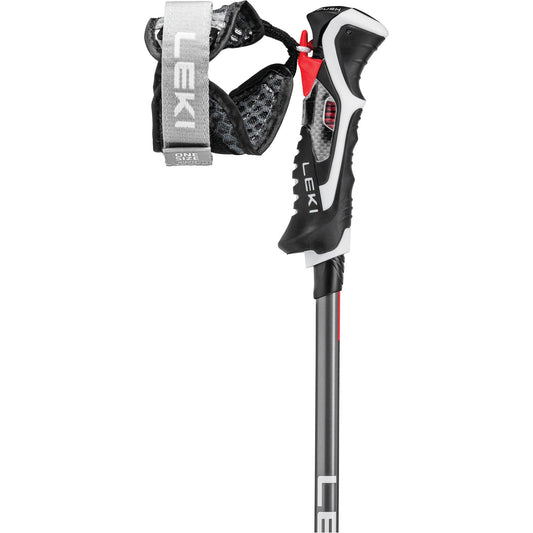 Leki Carbon 14 3D Ski Pole - Black/Dark Anthracite/Bright Red