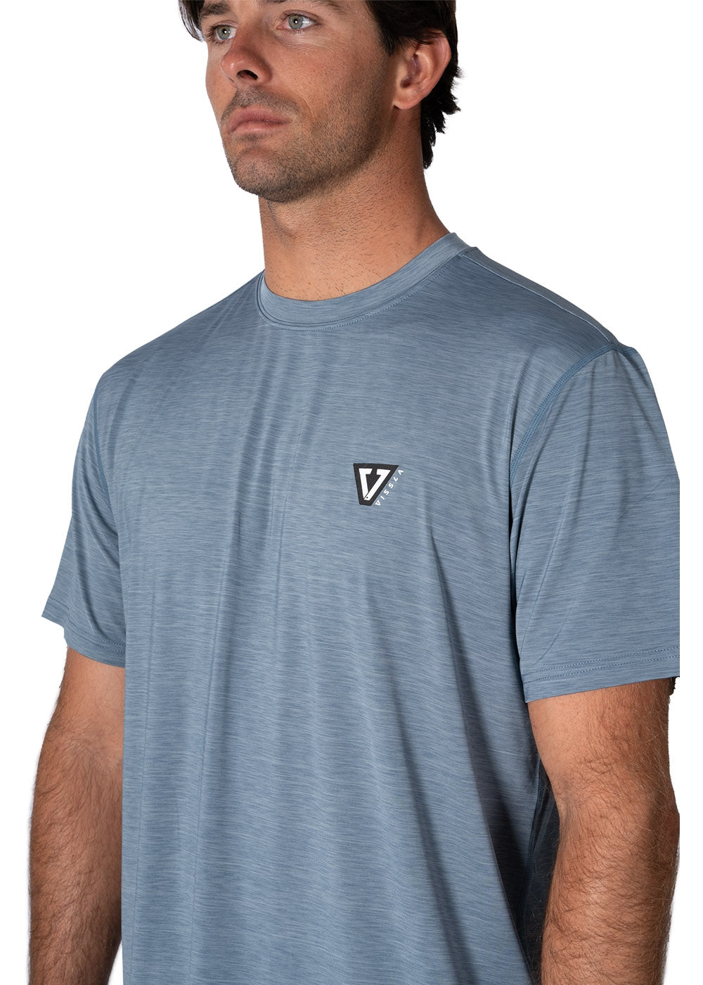 VISSLA Twisted Eco SS Lycra - Dusk Heather
