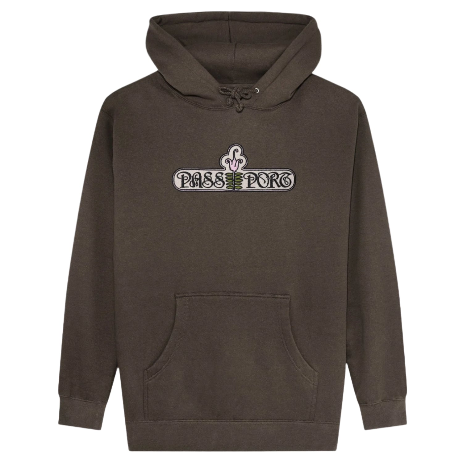  PASS-PORT Gardenia Hoodie - Bark
