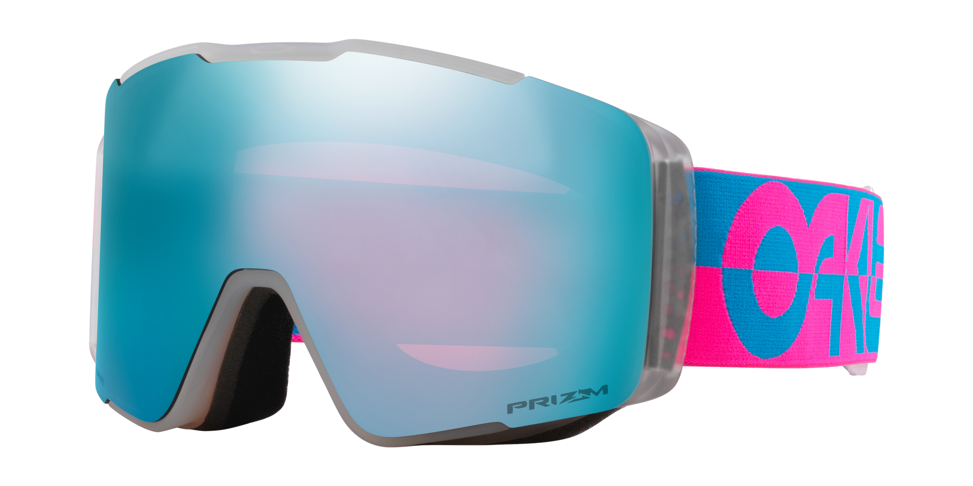  OAKLEY Line Miner Pro L Goggles - Blue Pink Duality W/ Sapphire Iridium