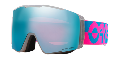  OAKLEY Line Miner Pro L Goggles - Blue Pink Duality W/ Sapphire Iridium
