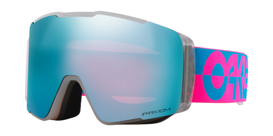  OAKLEY Line Miner Pro L Goggles - Blue Pink Duality W/ Sapphire Iridium