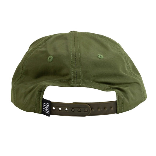  ANTIHERO Basic Eagle Adjustable Cap - Olive/Yellow