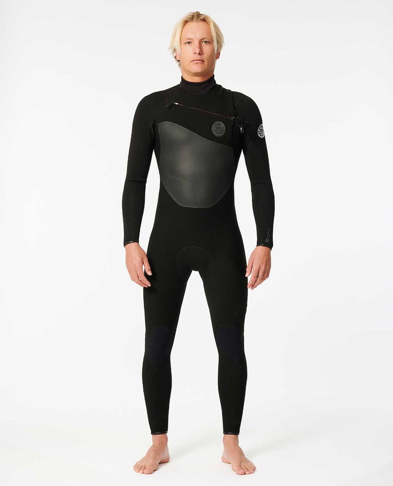  Rip Curl Flashbomb 32 Chest Zip Mens Steamer - Black