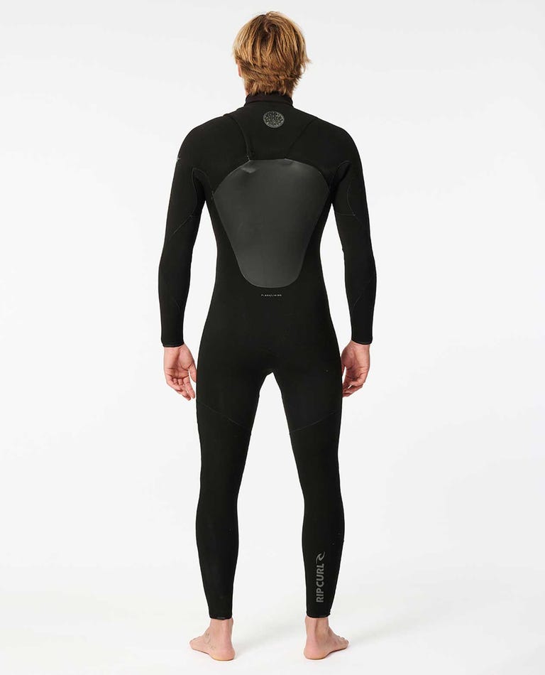  Rip Curl Flashbomb 32 Chest Zip Mens Steamer - Black