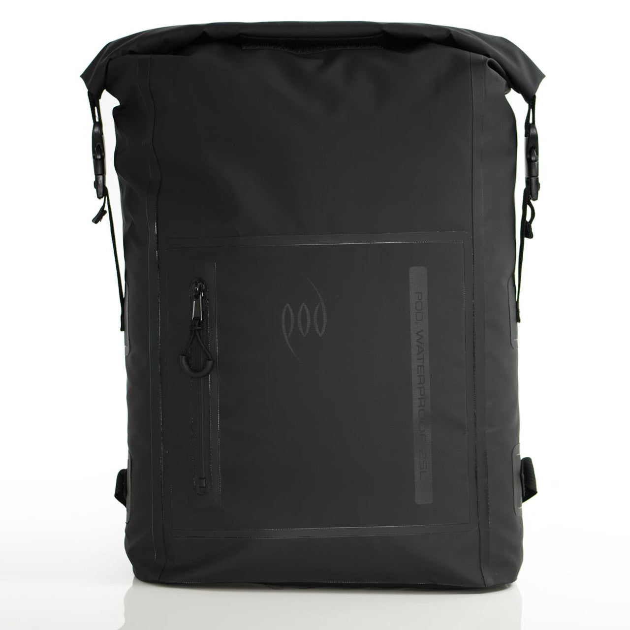  POD Waterproof Backpack 25L Dry Bag - Black/Black