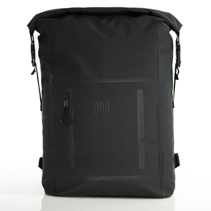  POD Waterproof Backpack 25L Dry Bag - Black/Black