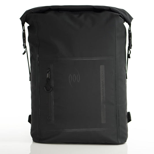  POD Waterproof Backpack 25L Dry Bag - Black/Black