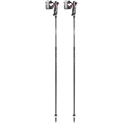  Leki Carbon 14 3D Ski Pole - Black/Dark Anthracite/Bright Red