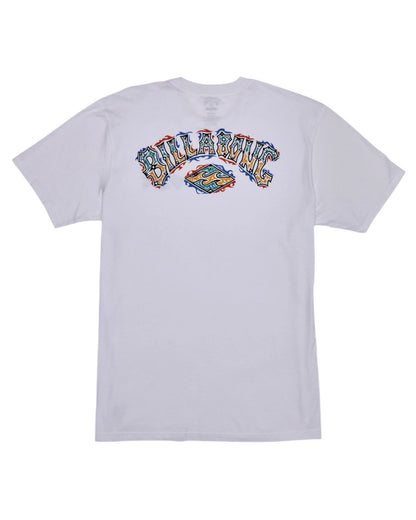  Billabong Theme Arch Boys Tee - White