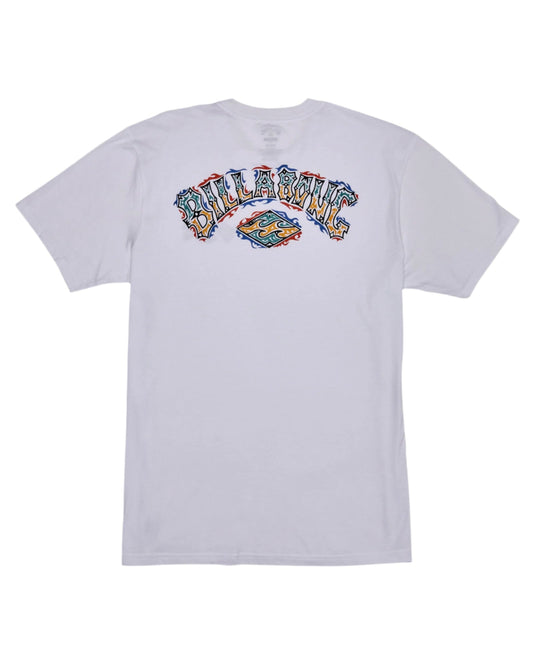  Billabong Theme Arch Boys Tee - White