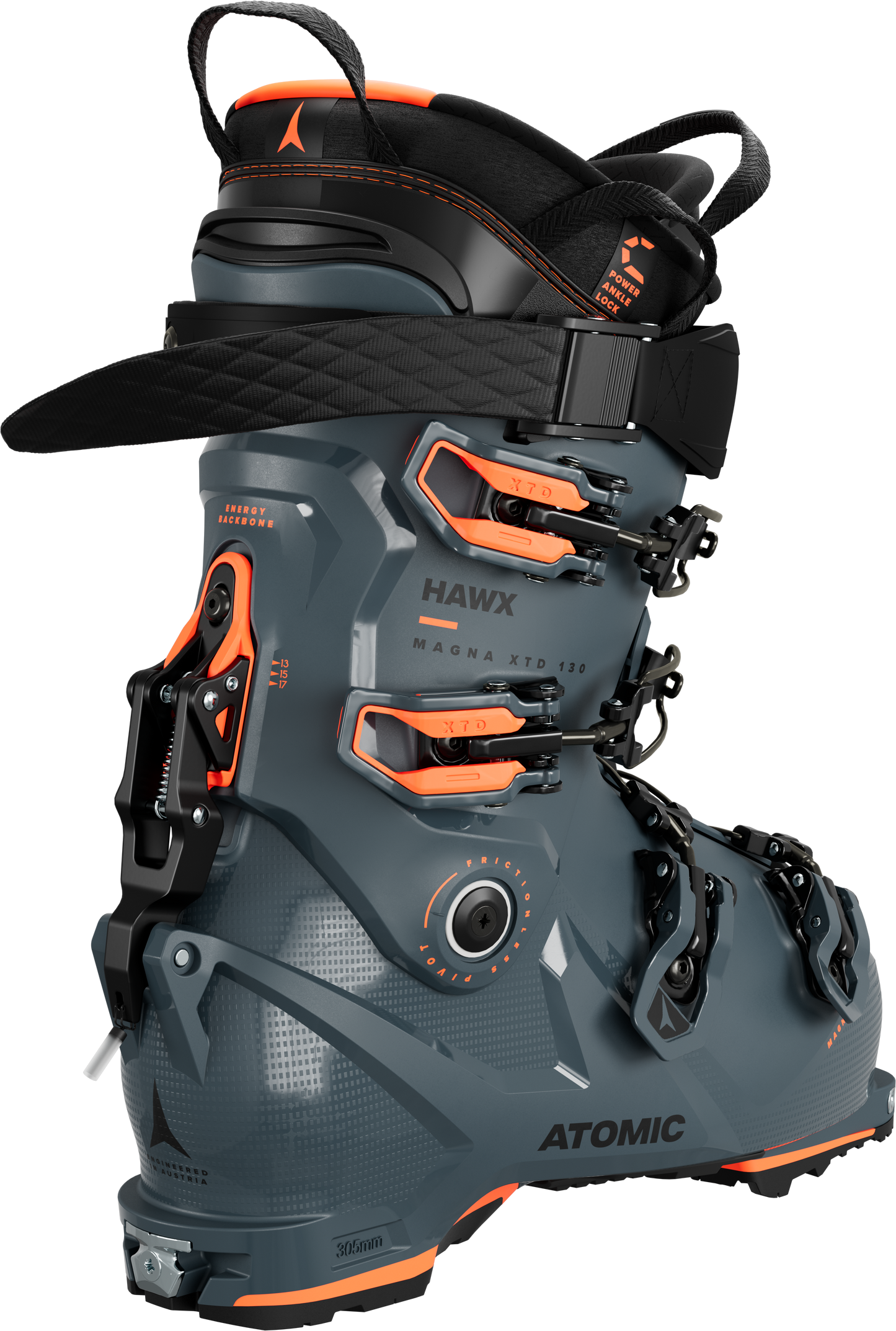  ATOMIC Hawx Magna XTD 130 S Ski Boots - Mens - Storm Orange