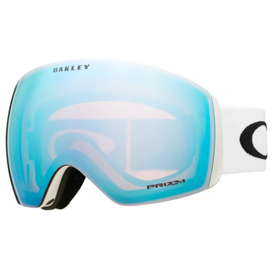  OAKLEY Flight Deck L Goggles - Matte White W/ Sapphire Iridium