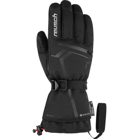  Reusch Down Spirit Gore Tex Mens Glove - Black/Silver