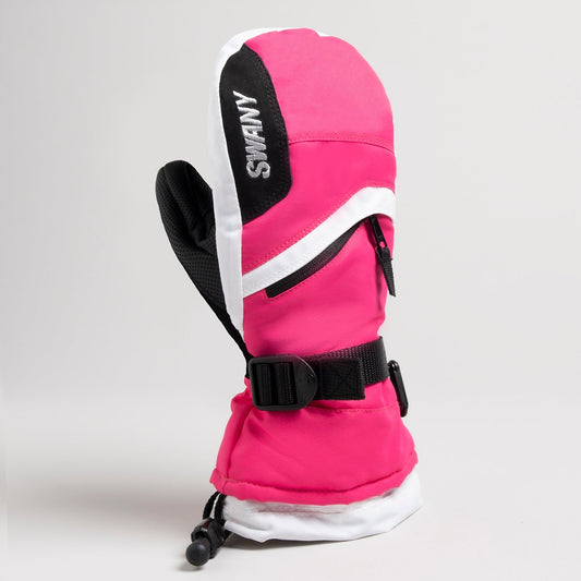  Swany X-Over Mitt Junior - Magenta White