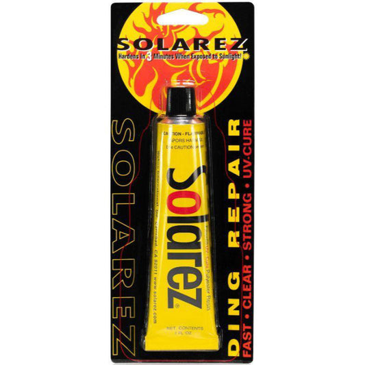  SOLAREZ Polyester UV Cure Resin Surfboard Ding Repair - 0.5oz