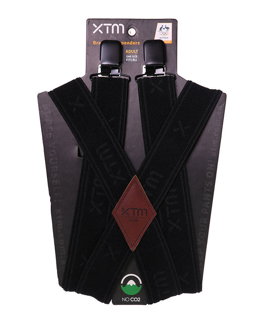  XTM Braces Suspenders - Black