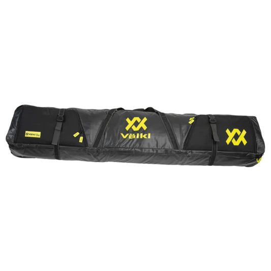  Volkl Wheeled Double Ski Bag 185cm - Black