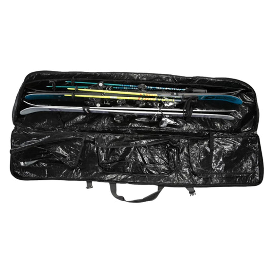  Volkl Wheeled Double Ski Bag 185cm - Black