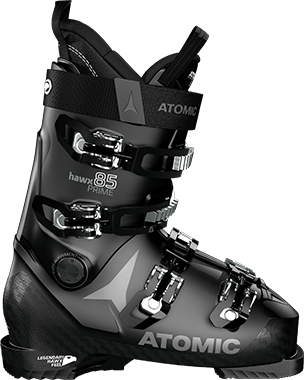  ATOMIC Hawx Prime 85 Ski Boots - Womens - Black/Silver