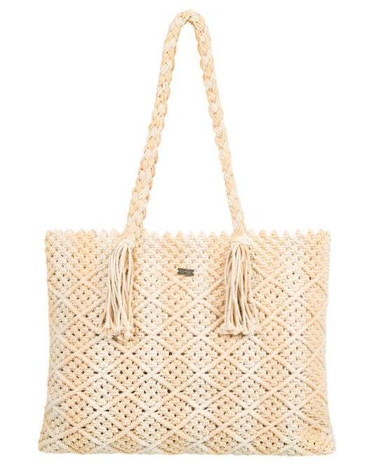  ROXY Summer Treasure Beach Bag - Natural