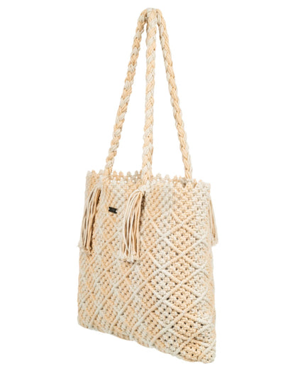  ROXY Summer Treasure Beach Bag - Natural