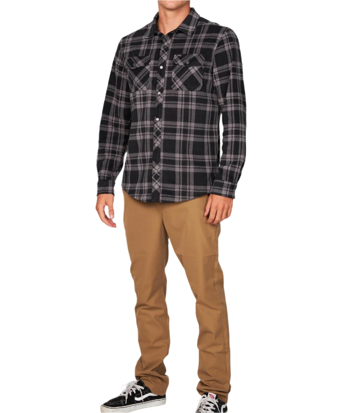 Oneill Glacier Plaid Mens - Black
