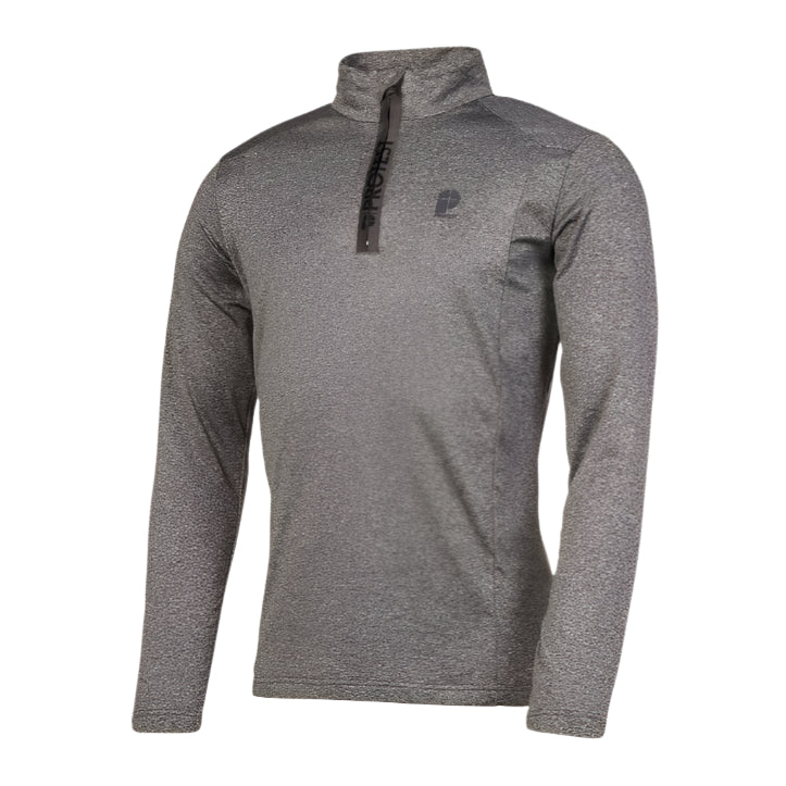  Protest Willowy 1/4 Zip Top Mens - Heather