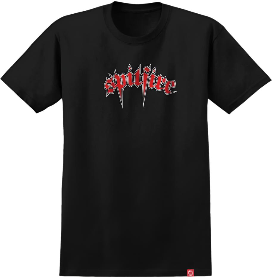 SPITFIRE Venom Youth Tee - Black/Red/White