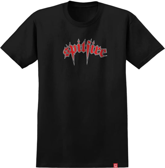  SPITFIRE Venom Youth Tee - Black/Red/White