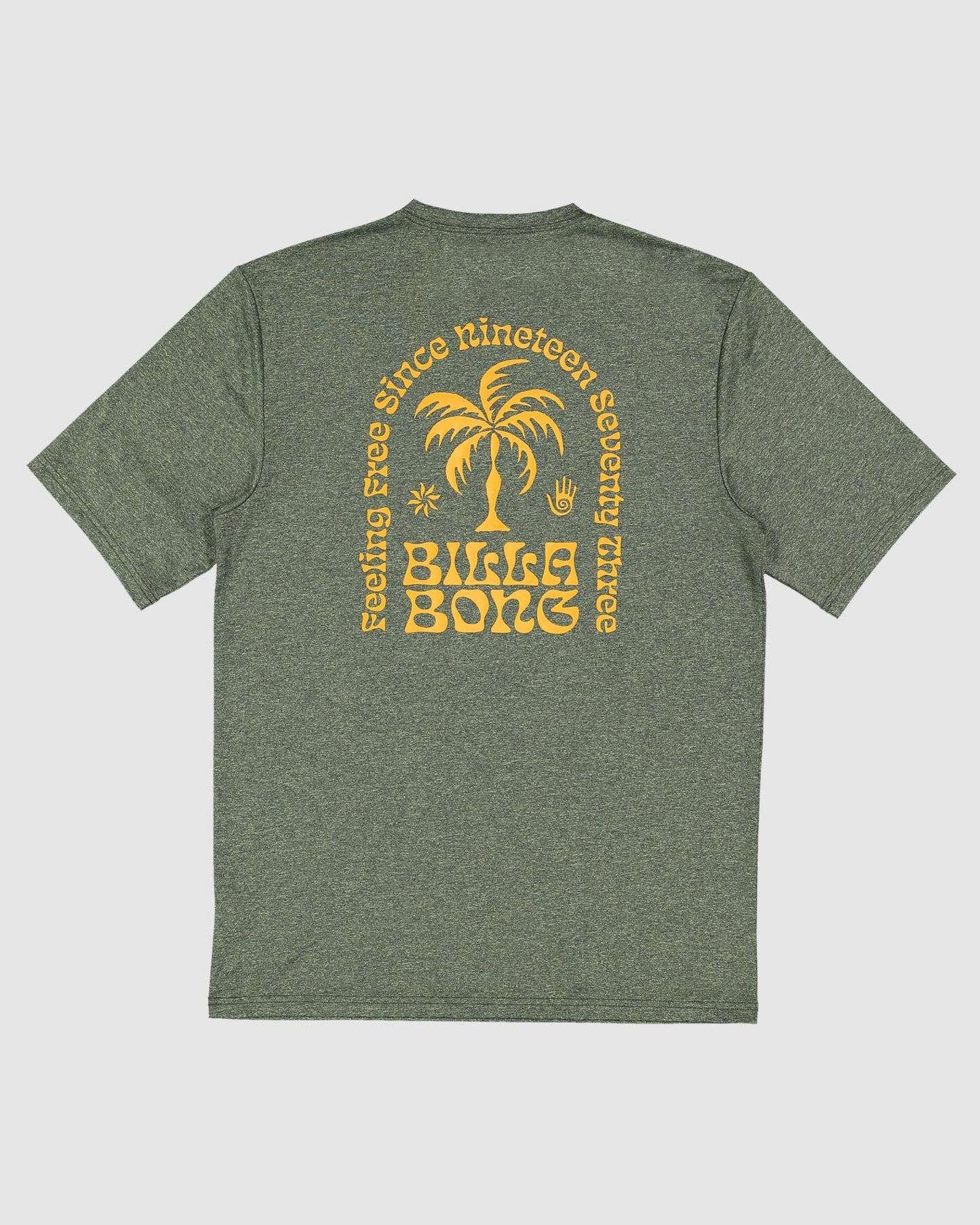  Billabong Big Wave Shazza LF SS Rashshirt - Military Heather