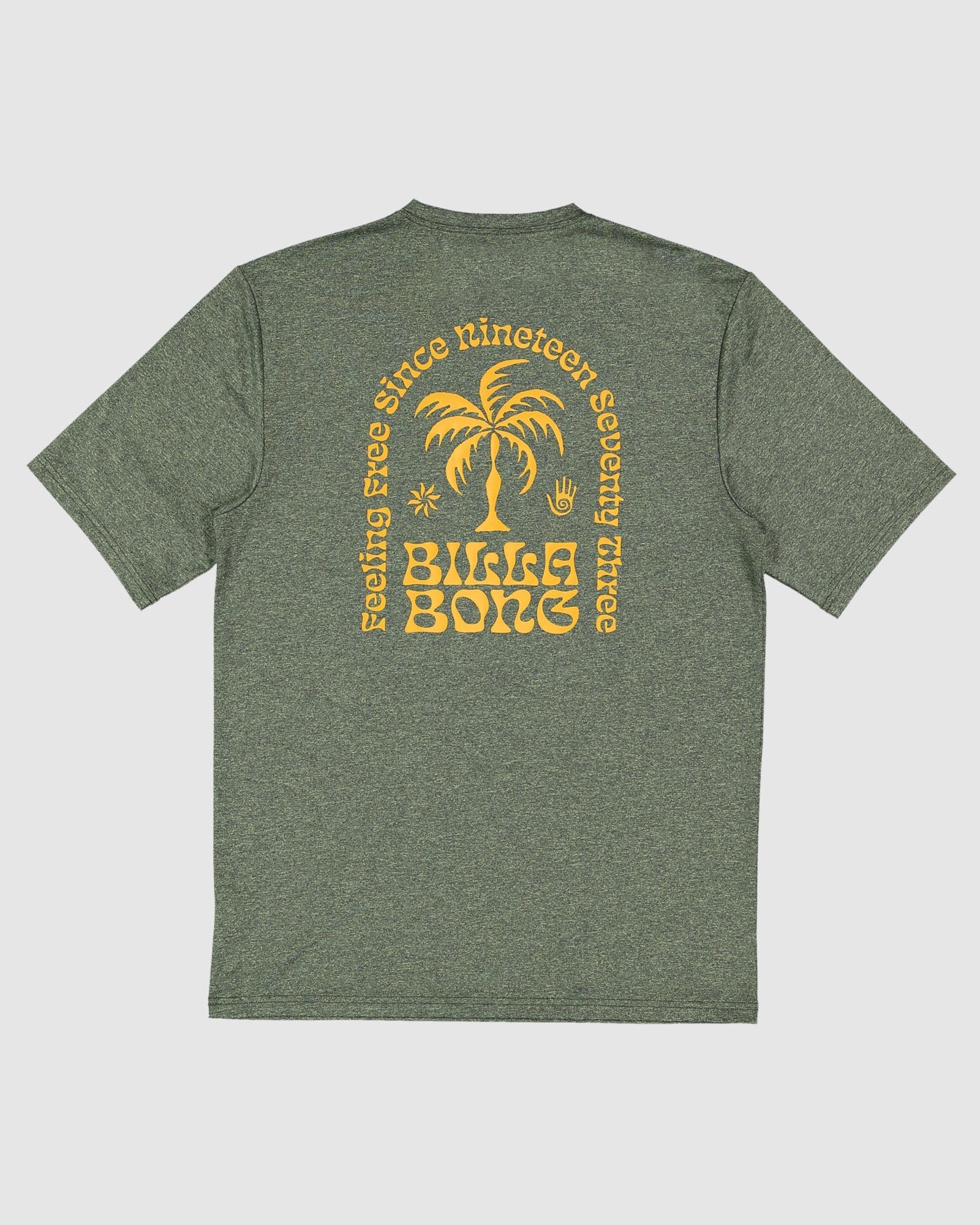  Billabong Big Wave Shazza LF SS Rashshirt - Military Heather